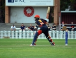 Cam Valente scores a century against Prospect